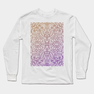 Decorative Art Digital Pattern 2 Long Sleeve T-Shirt